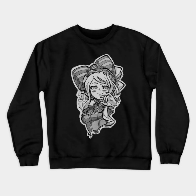 Shalltear Bloodfallen Crewneck Sweatshirt by Ninja banana